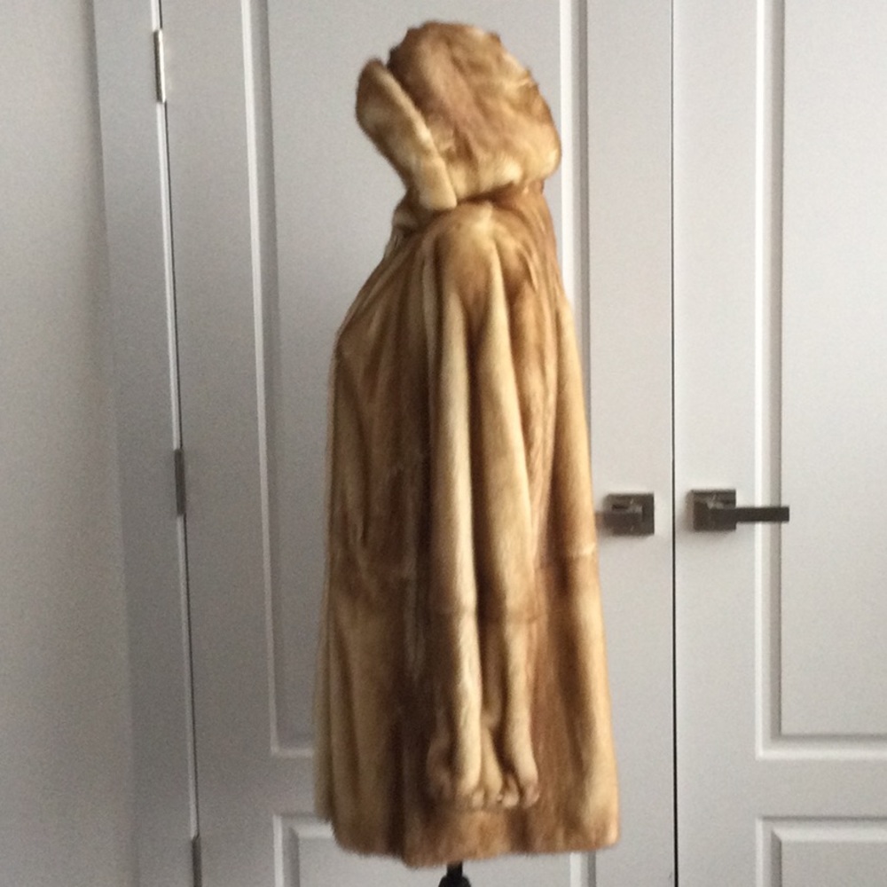 MINK COAT MADE HIGH QUALITY FUR - Picture 4 of 16